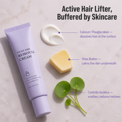 VelvetSheer™ — Remove Peach Fuzz Fast Without Heat or Chemical Odor