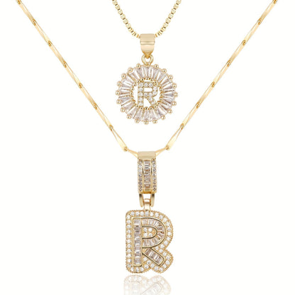 GemLetter Ketting - Initiaal Hanger met Luxe Glans