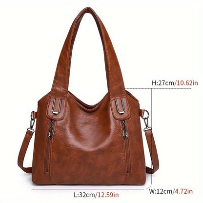 Emma Retro Tote Skulderveske