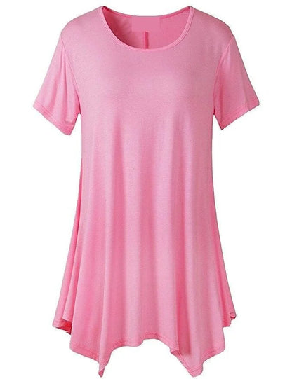 Loose Fit Damen T-Shirt mit kurzen Ärmeln – Taryn