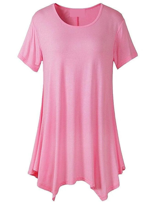 Loose Fit Damen T-Shirt mit kurzen Ärmeln – Taryn