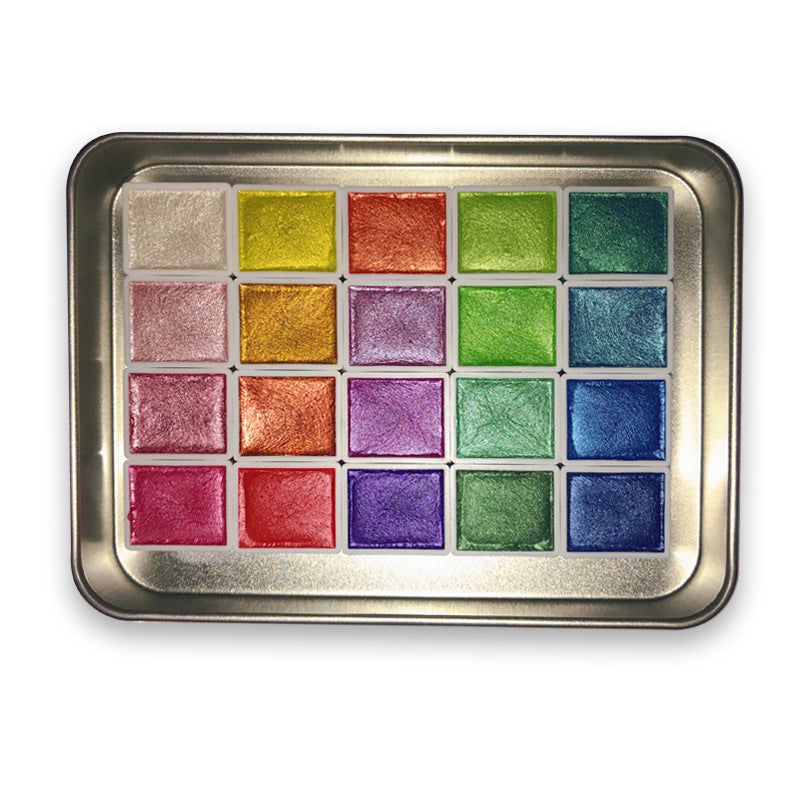 AcrylicPalet™ | Sparkling colours that bring watercolours to life (20 colours)