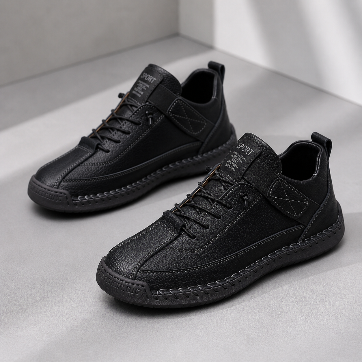 MIA ORTHOPEDIC SNEAKERS - BLACK