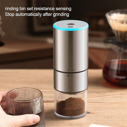 Veloce Macina | Draadloze Elektrische Koffiemolen – USB-C Oplaadbaar – Precisie Maalwerk