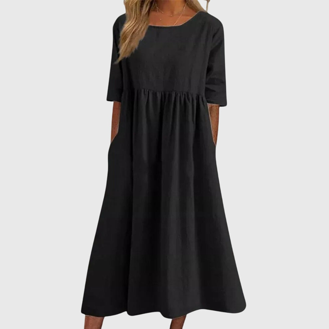 Haisley™ | Abito Elegante a Maniche Corte