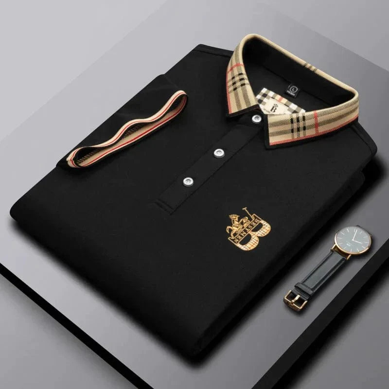 Owen | Minimal Classic Button Polo Shirt