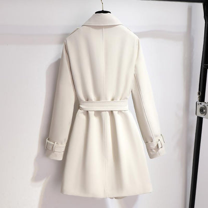 Ariana | Women Classic Lapel belted Trench coat