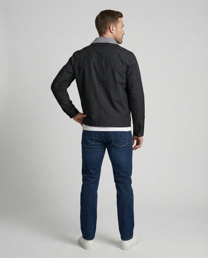 Alaric | Luxuriöse Herrenjacke | Summer Jacket – Elegant Men’s Premium Outerwear in Lightweight Smooth Fabric