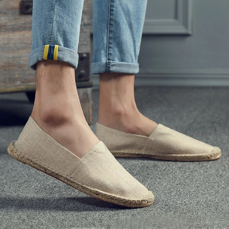Tom Hollinger | Klassische Espadrilles mit Bastsohle