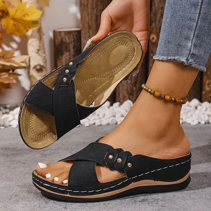 Lina | Orthopaedic Wedge Sandals