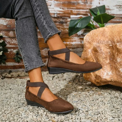 Marta | Zamyka Wedge Baleriny