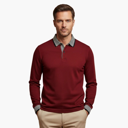 Bastian | Herren Poloshirt Kontrast Stil