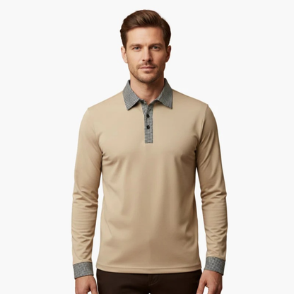 Bastian | Herren Poloshirt Kontrast Stil