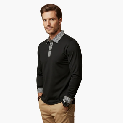Bastian | Herren Poloshirt Kontrast Stil