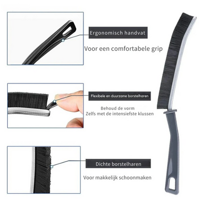 Schmale Fugen-Reinigungsbürsten-Set – Für jede enge Ecke (2er-set)