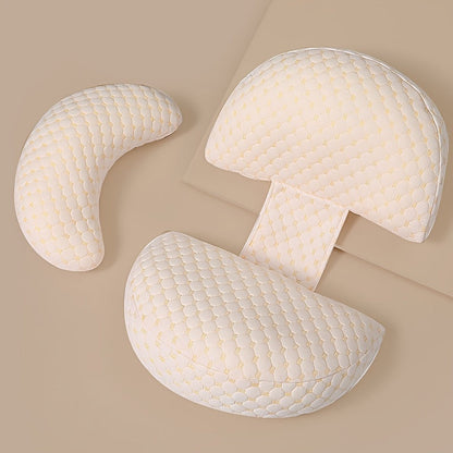 Plush Maternity Support Pillow for Back and Leg Comfort – Pregnancy Body Cushion for Sleeping and Relaxation