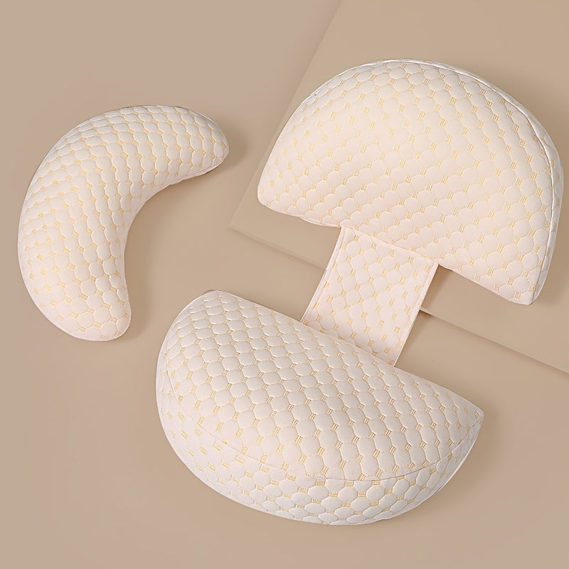 Plush Maternity Support Pillow for Back and Leg Comfort – Pregnancy Body Cushion for Sleeping and Relaxation