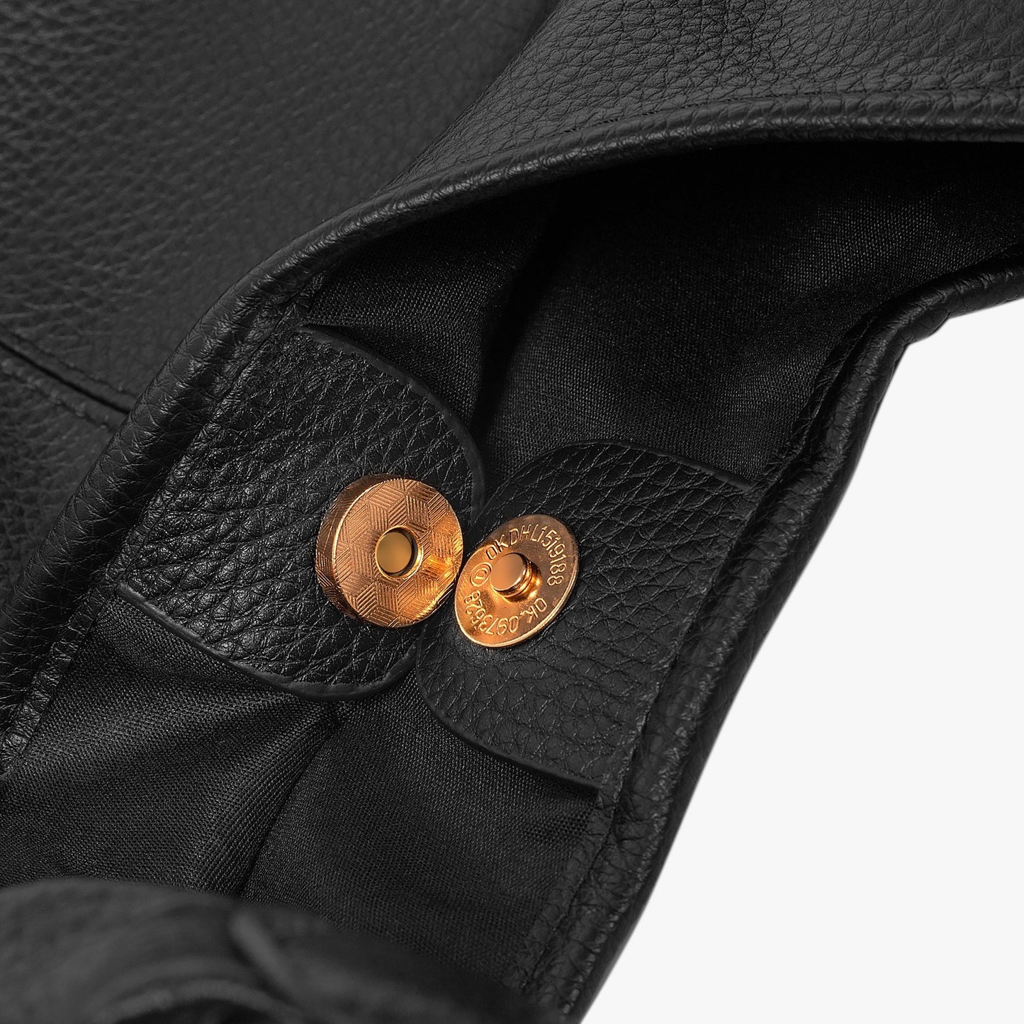 Vegane Leder-Hobo-Tasche mit Schulterriemen