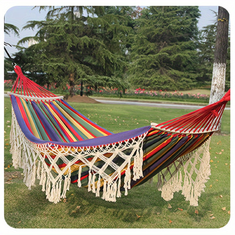 Tusheng Bohemian Hangmat – Relaxen in Kleur en Comfort