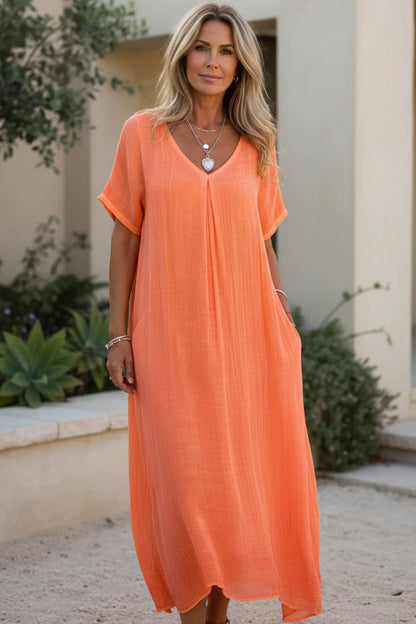 Beatrice Esposito™ Beatrice Esposito™ Flowing Pleated Maxi Dress - gallery image 41