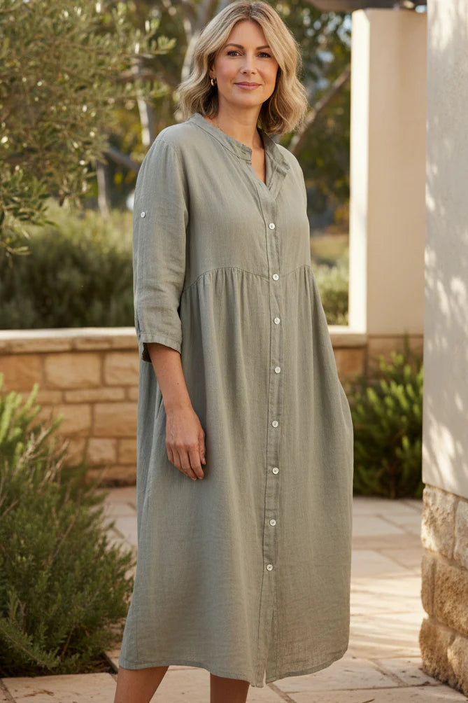 Beatrice Esposito™ Beatrice Esposito™ Flowing Pleated Maxi Dress - gallery image 62