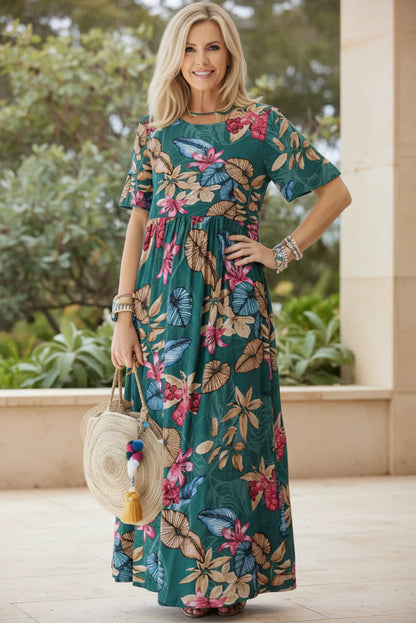 Beatrice Esposito™ Beatrice Esposito™ Flowing Pleated Maxi Dress - gallery image 66