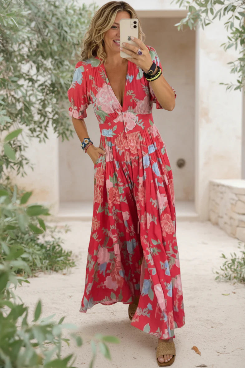 Beatrice Esposito™ Beatrice Esposito™ Flowing Pleated Maxi Dress - gallery image 68