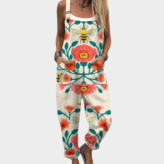 Frida - Behagelige trykte overalls