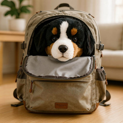 Realistisches Berner Sennen Kuscheltier – SoftBernie