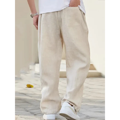Bertram | Herren Leinenhose Locker Für Sommer