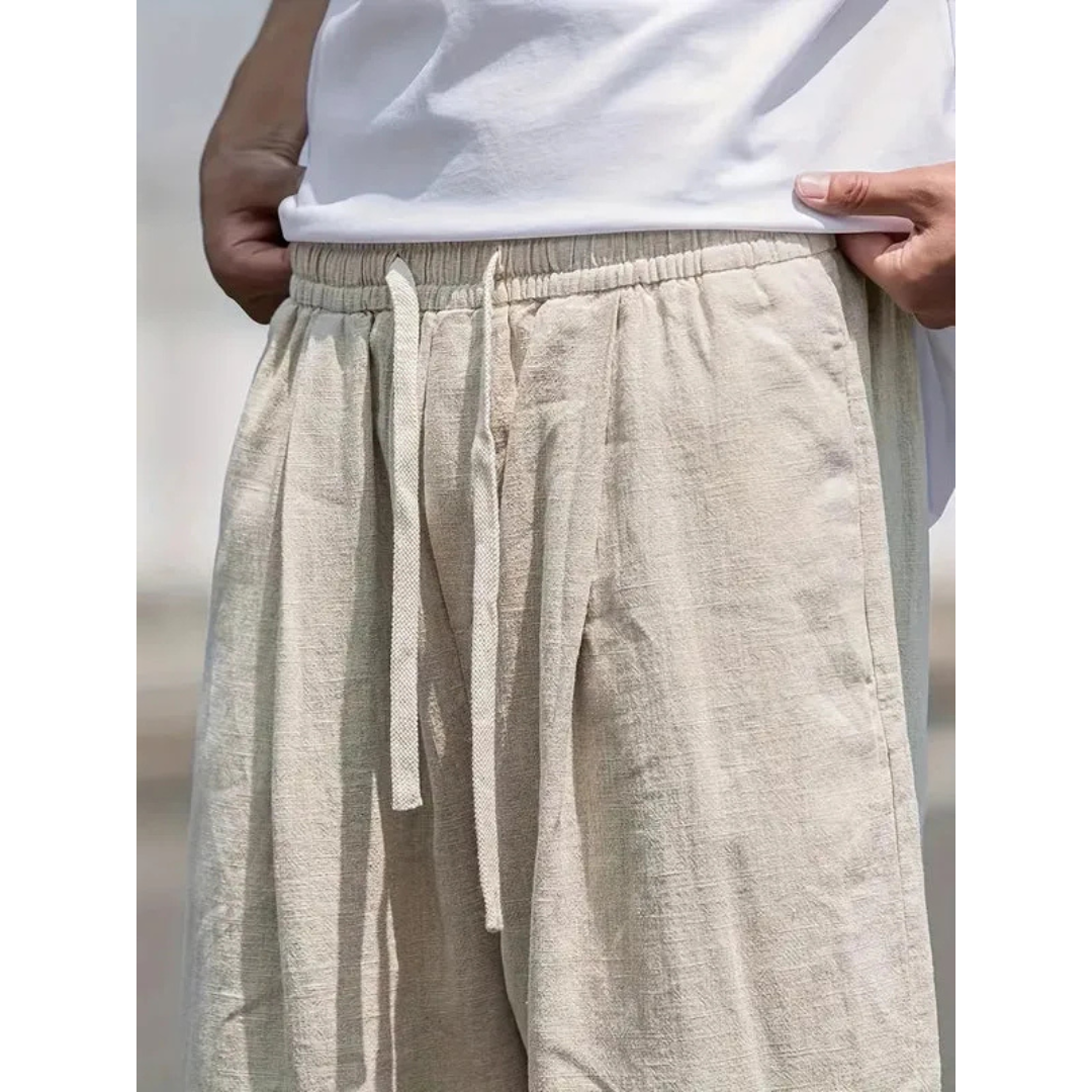 Bertram | Herren Leinenhose Locker Für Sommer