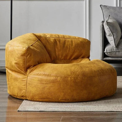 Zitzak Hoes Suède Stof 100cm Loungestoel Woonkamer Slaapkamer Wasbaar Modern | Restfield