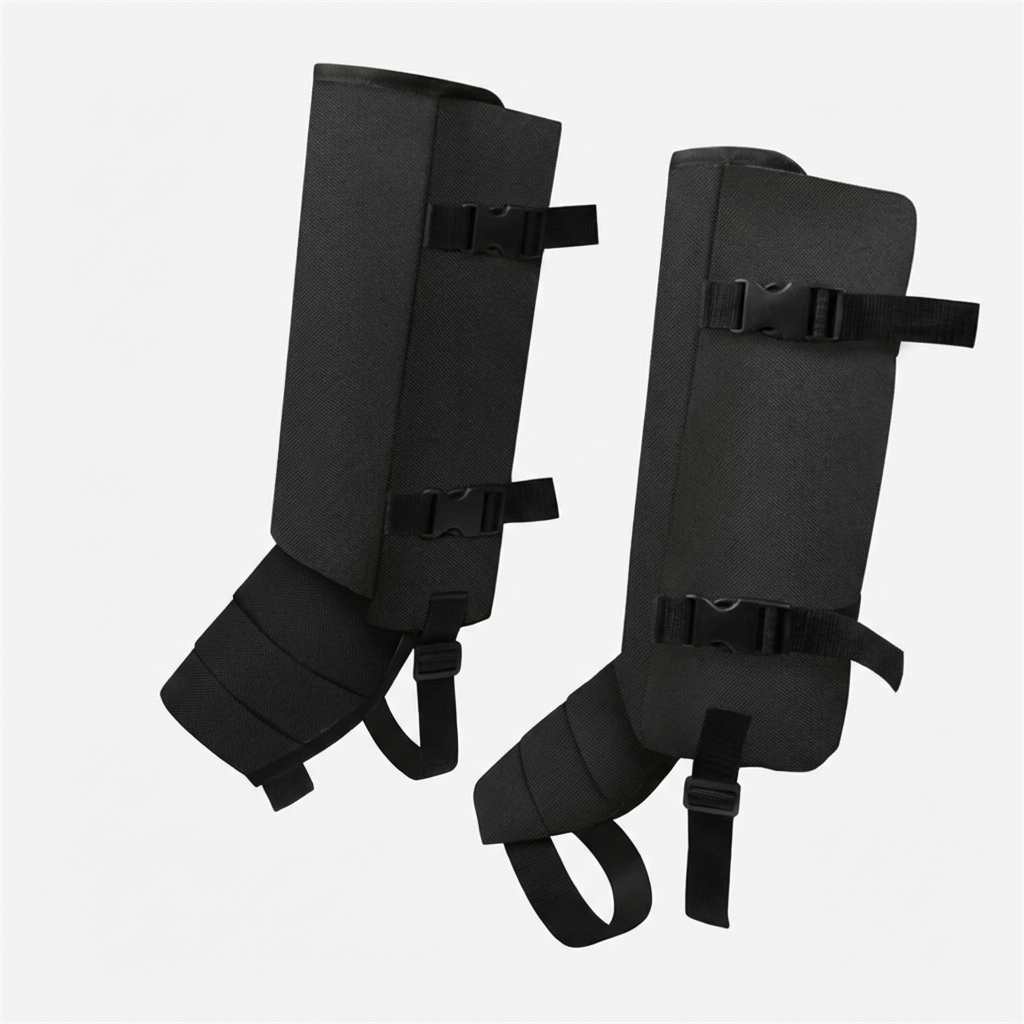 Black Snake Protection Leg Gaiters - Jurni