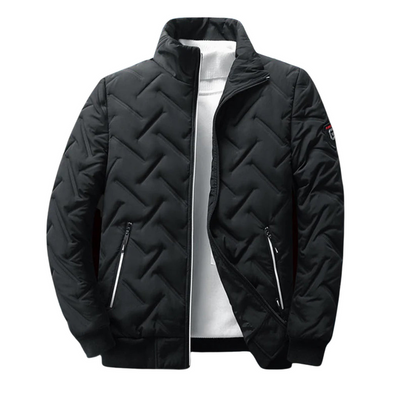 Vario Men’s Jacket with Velvet Finish – Soft Touch Outerwear