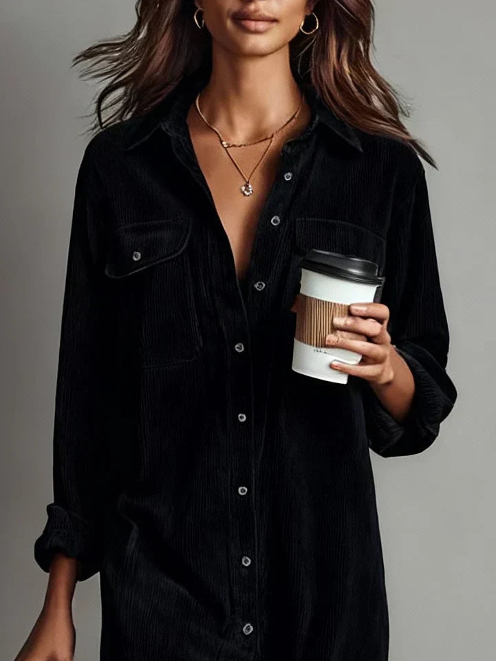 Chic Flared Hem Dress