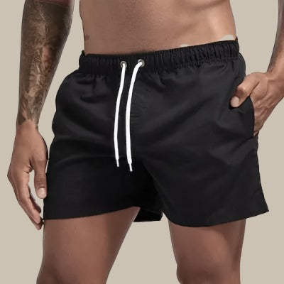 Logan | Lightweight Drawstring Beach Shorts