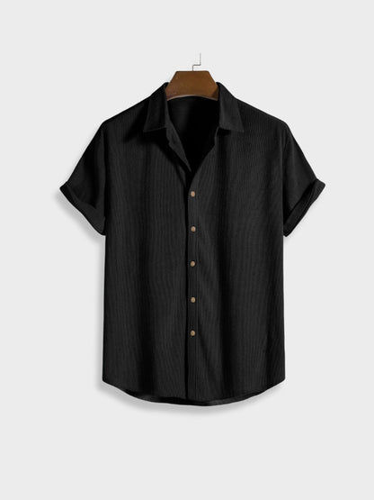 Heren Corduroy Zomerset met Knoopsluiting – Sven