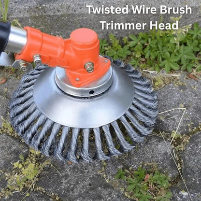 BladePro – 360° Carbon Staal Draadborstel Snijkop 8"