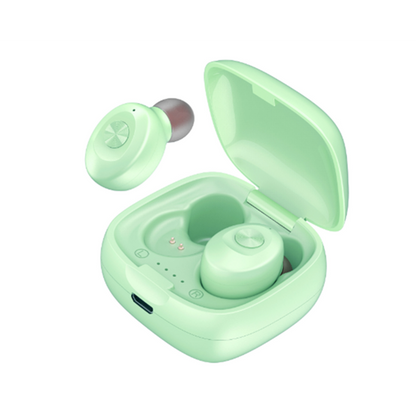 Bluetooth 5.0 Headset Private Mode Binaural Charging Cabin In Ear Sports Earplugs