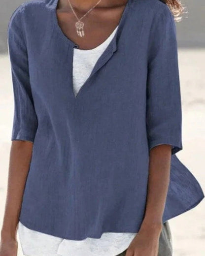 Bluse für Damen – Lagenoptik für sommerliche Outfits