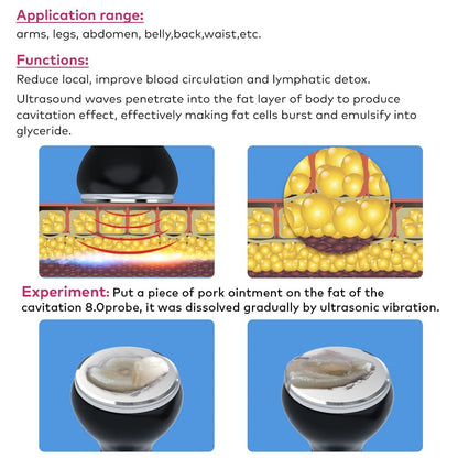 11-in1 80K Ultrasonic Cavitation Machine with Laser