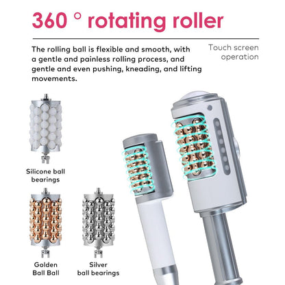 Microvibration & LED Light Therapy Massager Ball Roller Machine