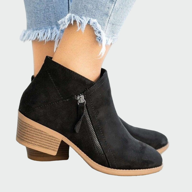 Stylish Elegant Leather Orthopedic Boots for Optimal Comfort