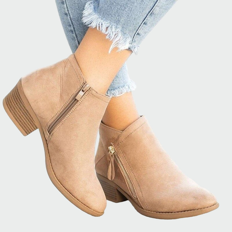 Stylish Elegant Leather Orthopedic Boots for Optimal Comfort