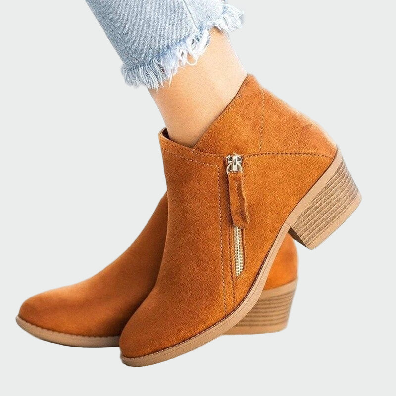 Stylish Elegant Leather Orthopedic Boots for Optimal Comfort