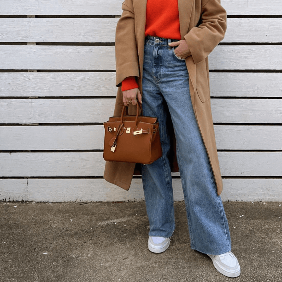 Vintage-Handtasche | Schlossdetail