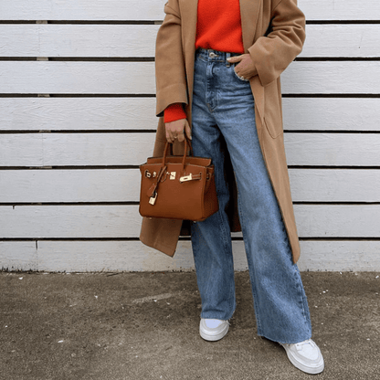 Vintage-Handtasche | Schlossdetail