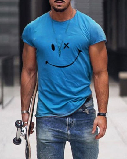 Men’s Cotton T Shirt Short Sleeve Crew Neck Casual Comfortable Everyday Basic Summer Wear