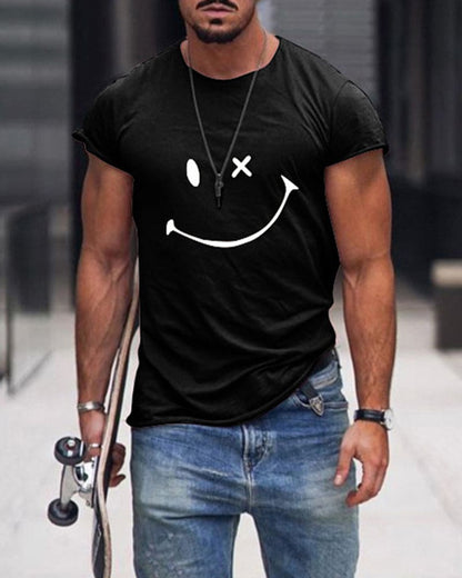 Men’s Cotton T Shirt Short Sleeve Crew Neck Casual Comfortable Everyday Basic Summer Wear