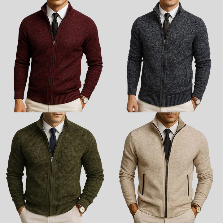 Pretorius - Zip-up cardigan